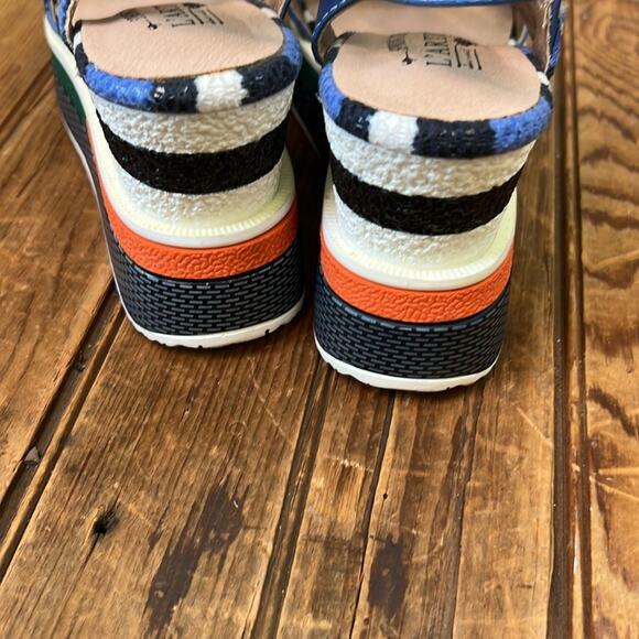 Women’s L’Artiste Spring Step platform Sandals blue - Picture 6 of 7
